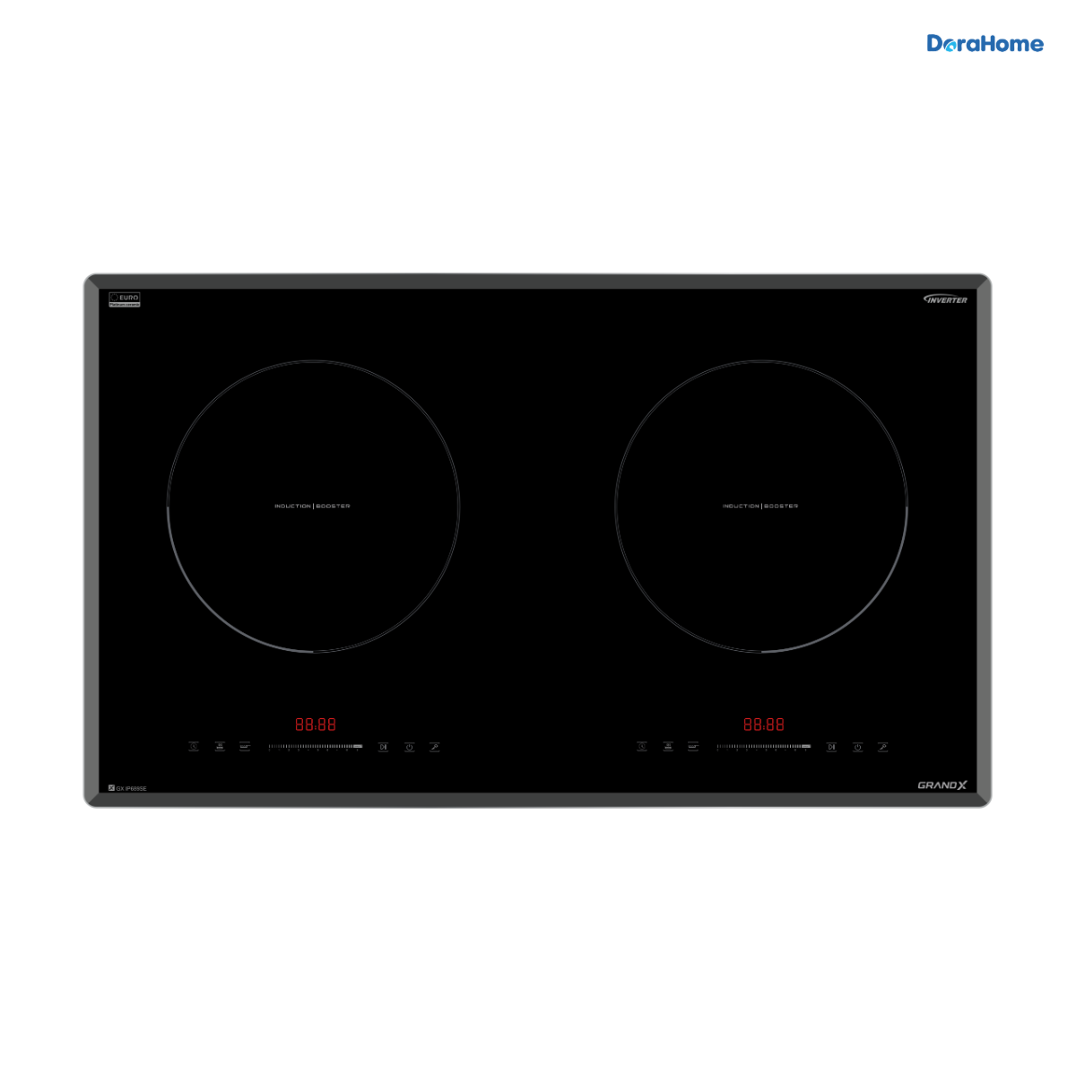 Bếp từ 2 vùng nấu GRANDX GX IP689SE